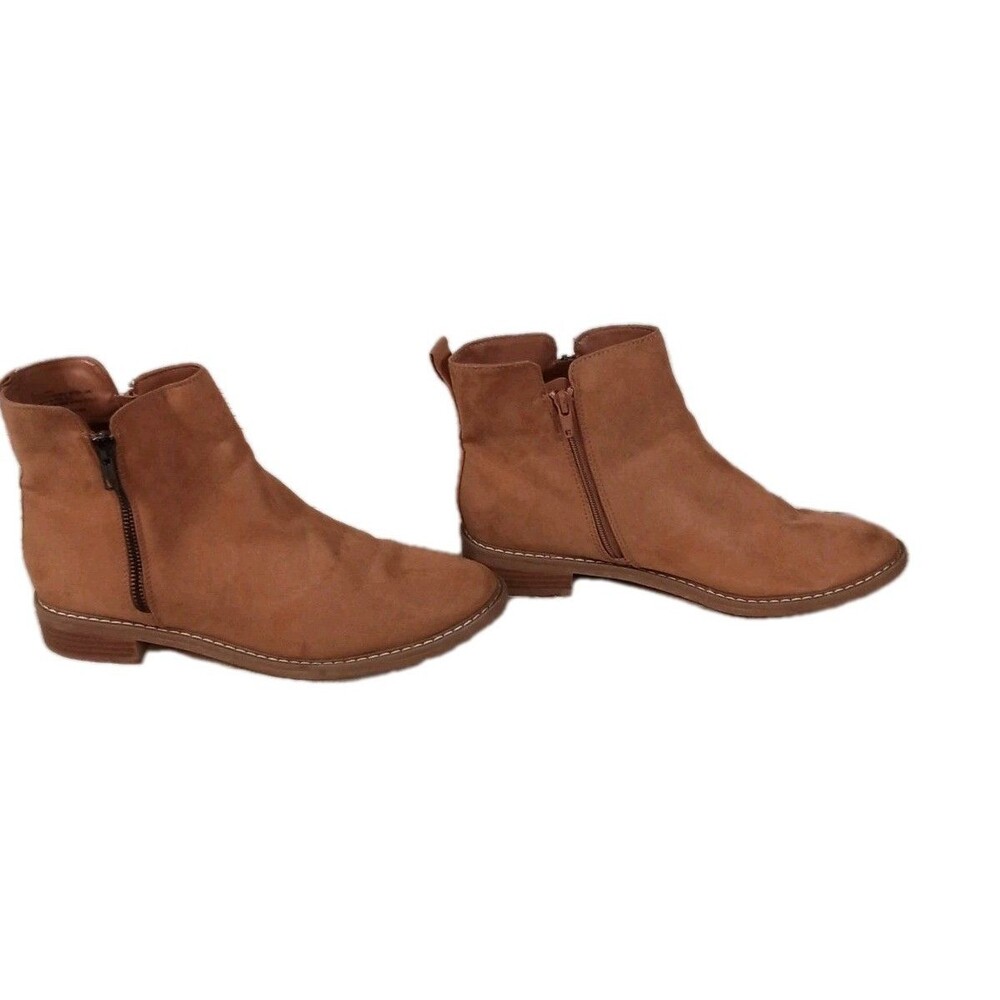 Women's Brown Suede Boots Size 10